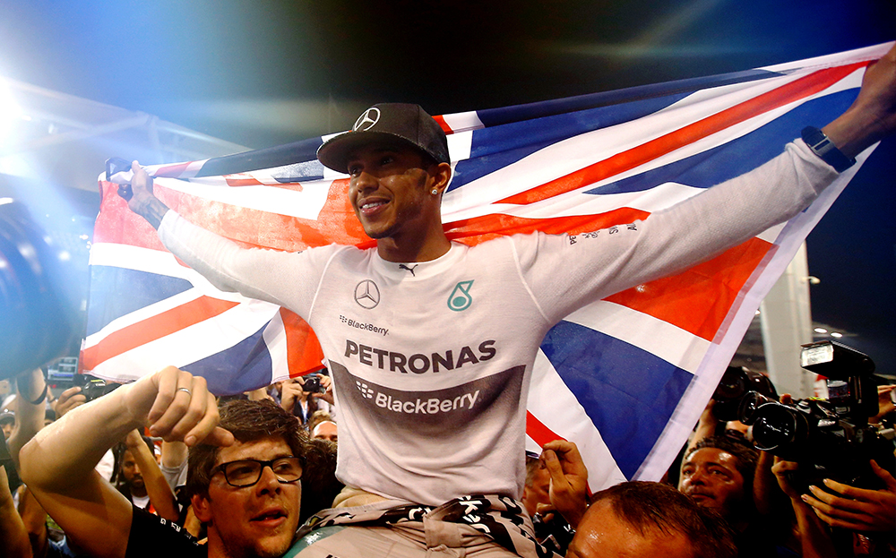 Lewis Hamilton wins F! championship