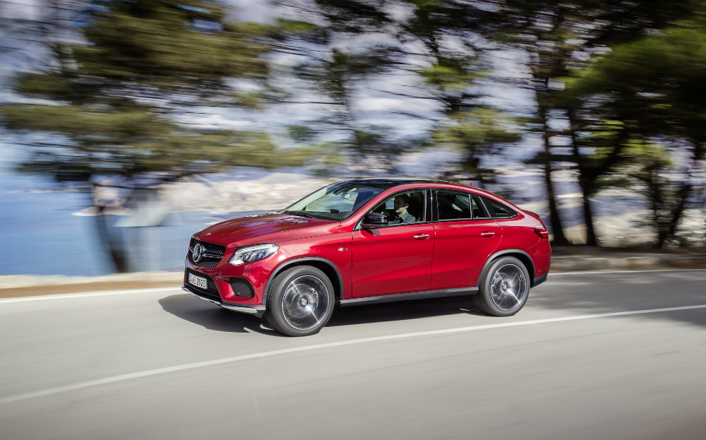 Mercedes GLE Coupe front