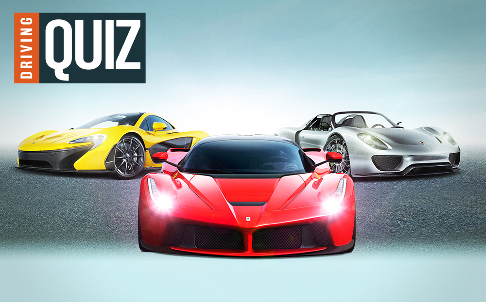 Driving motoring quiz