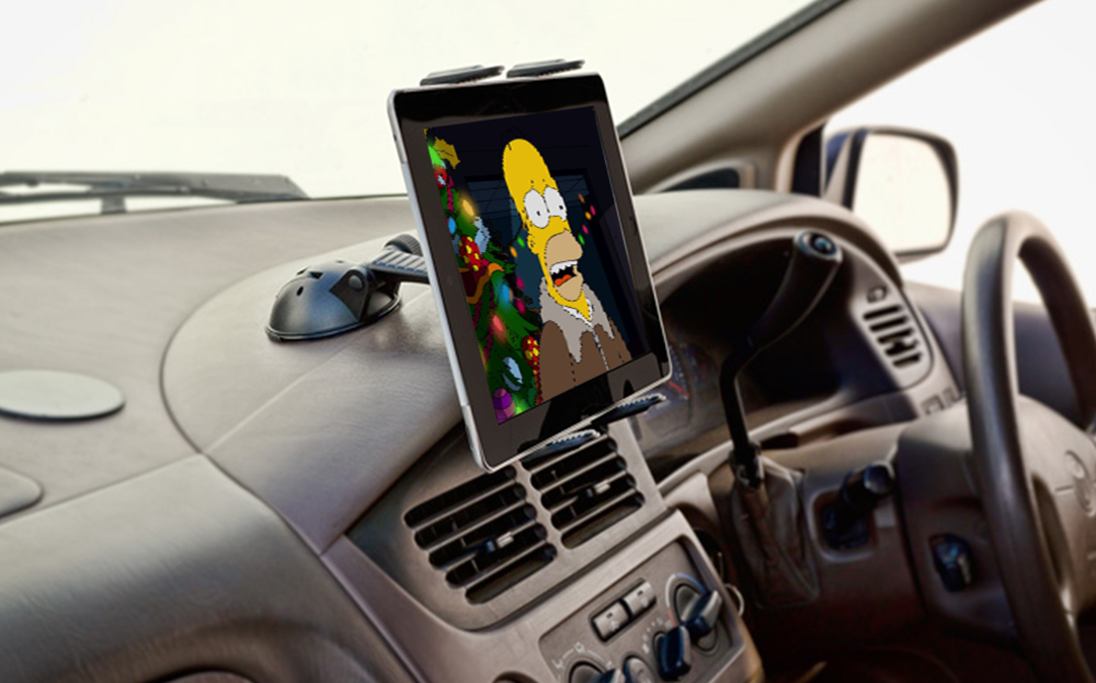 Man arrested after watching Simpsons on tablet while drink-driving