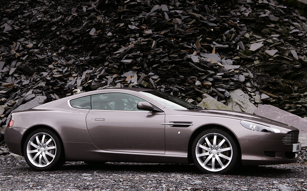 Who designed the Aston Martin DB9