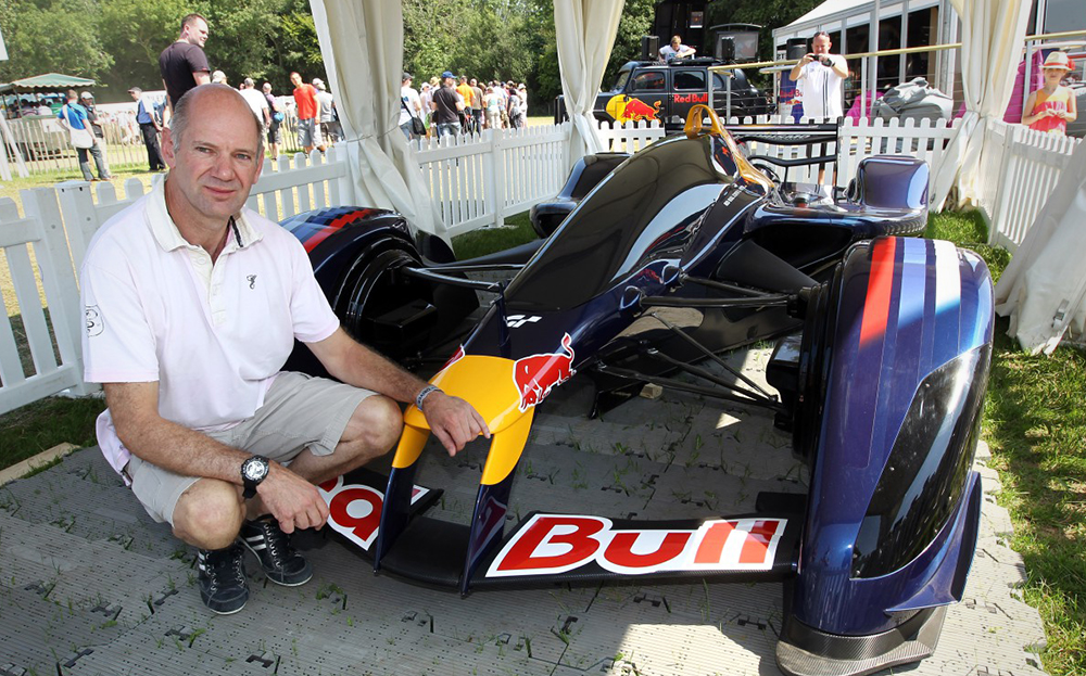 F1 car designer Adrian Newey
