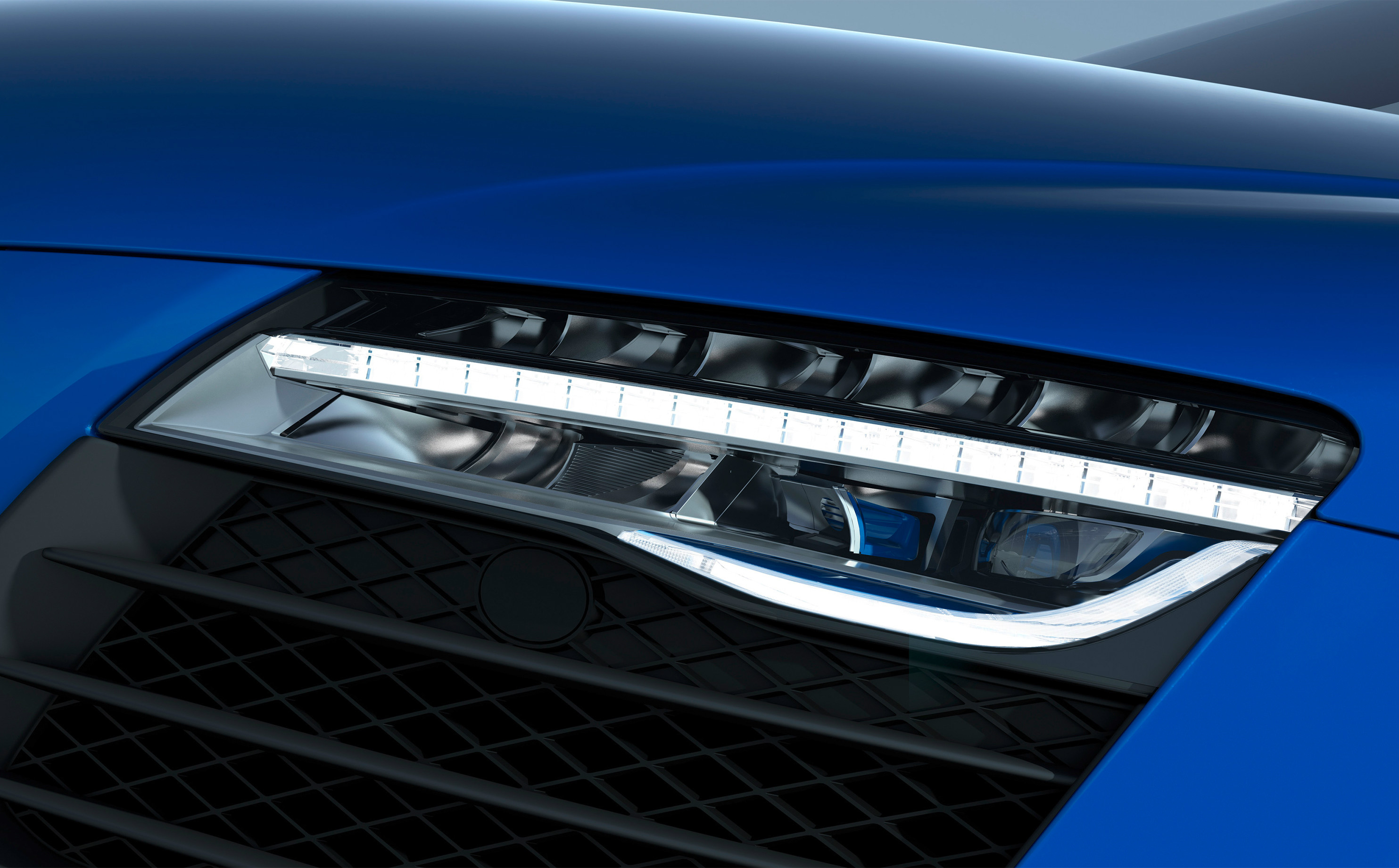 Audi R8 LMX laser headlamps