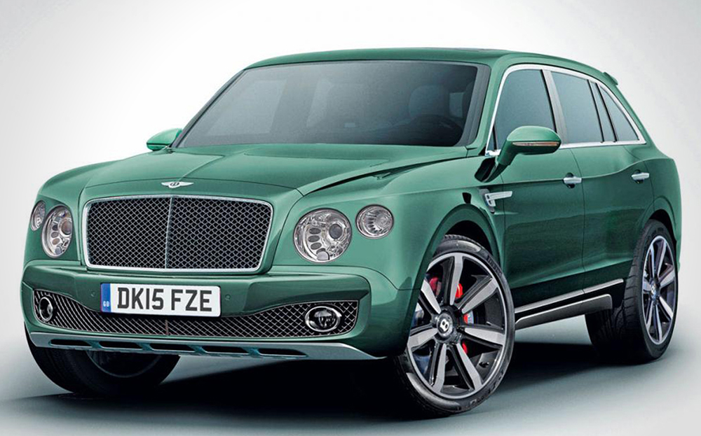 Bentley reveal its first SUV will be on display at Geneva Motor Show