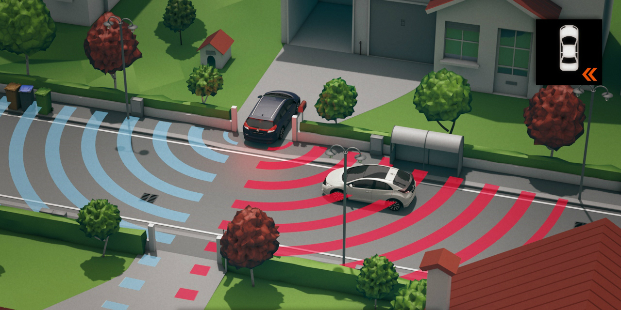 Cross Traffic Monitor warning system