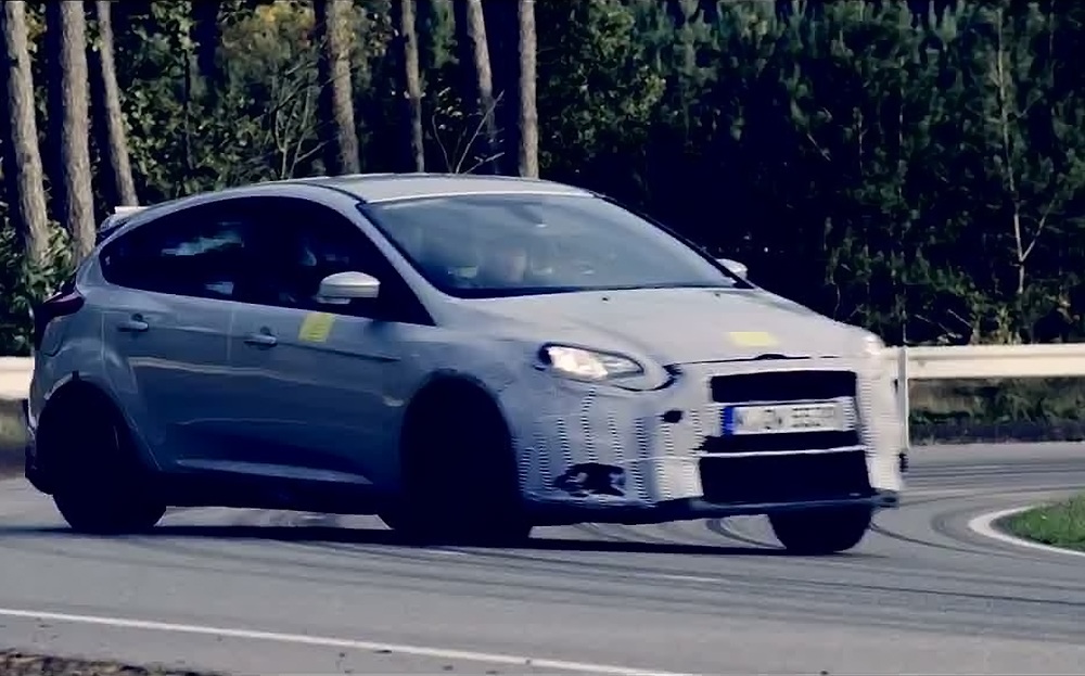 2015 Ford Focus RS teaser video