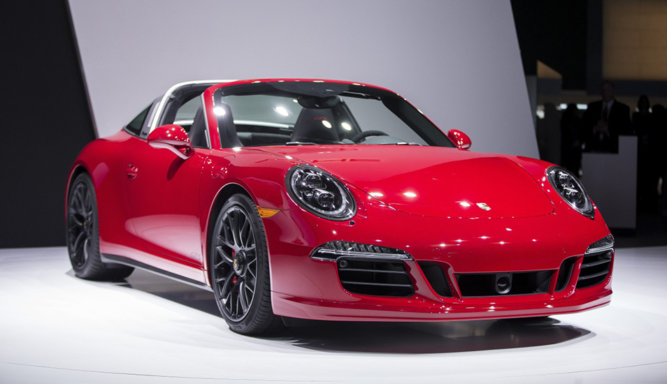 Detroit motor show: Porsche 911 Targa 4 GTS
