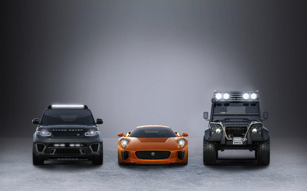 Jaguar C-X75 supercar will star in the Bond movie Spectre