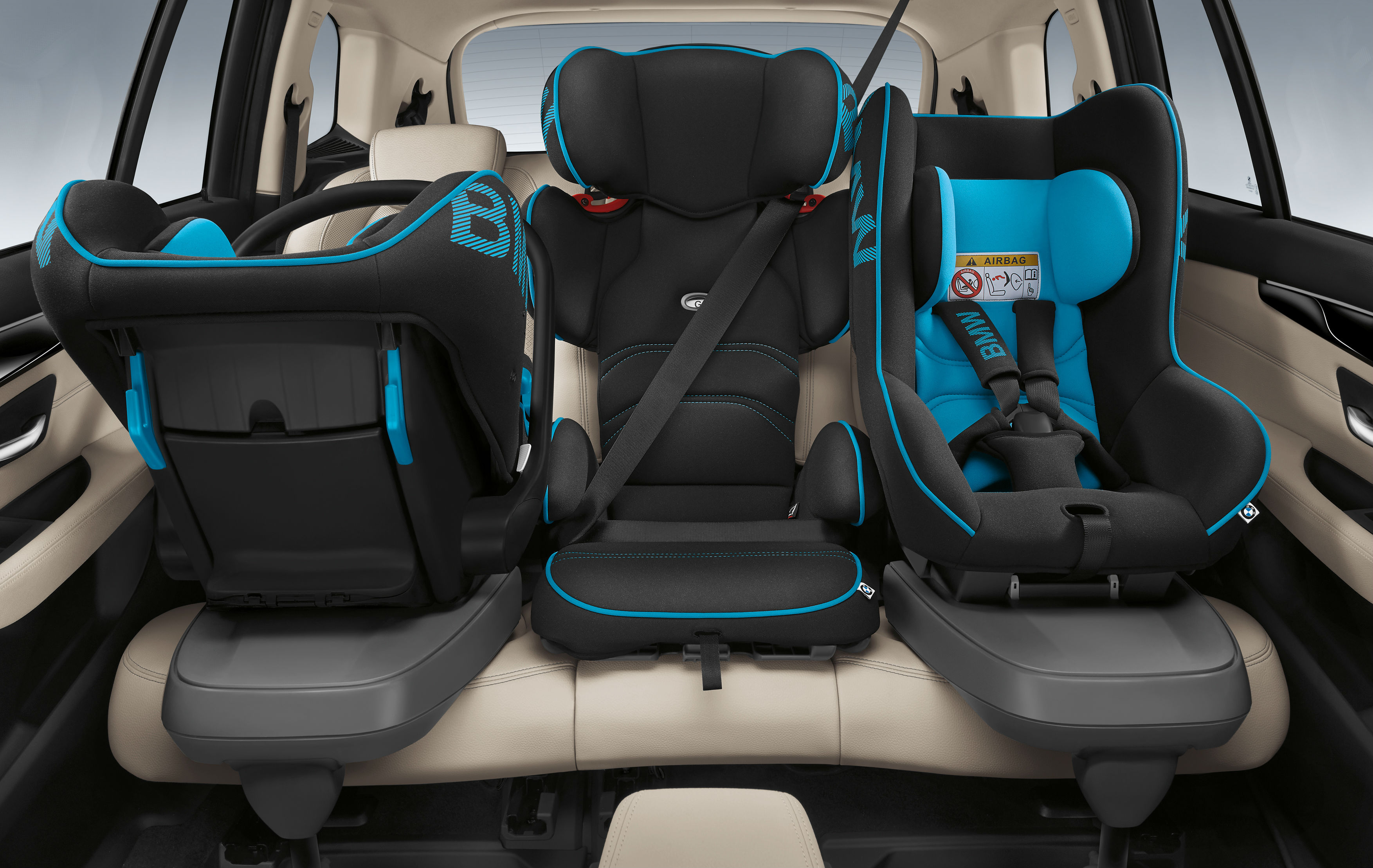 Child seats in BMW 2-series Gran Turismo
