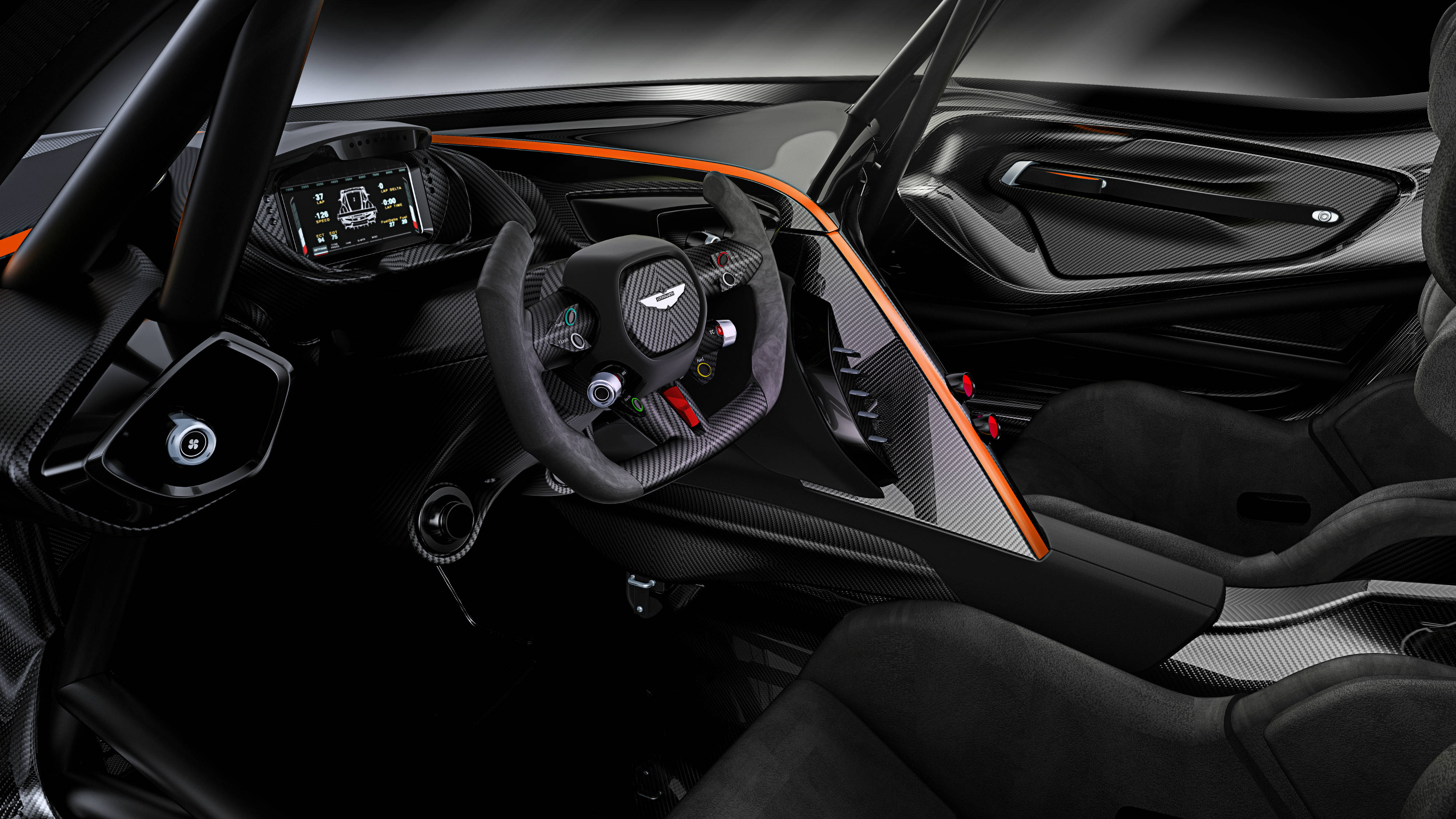 Aston Martin Vulcan interior