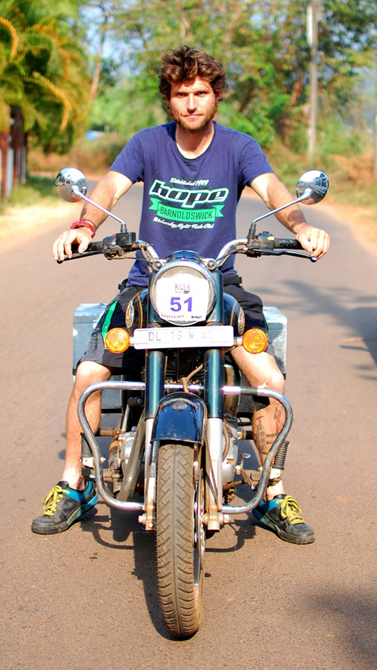 Guy Martin on his Indian motorbike adventure 