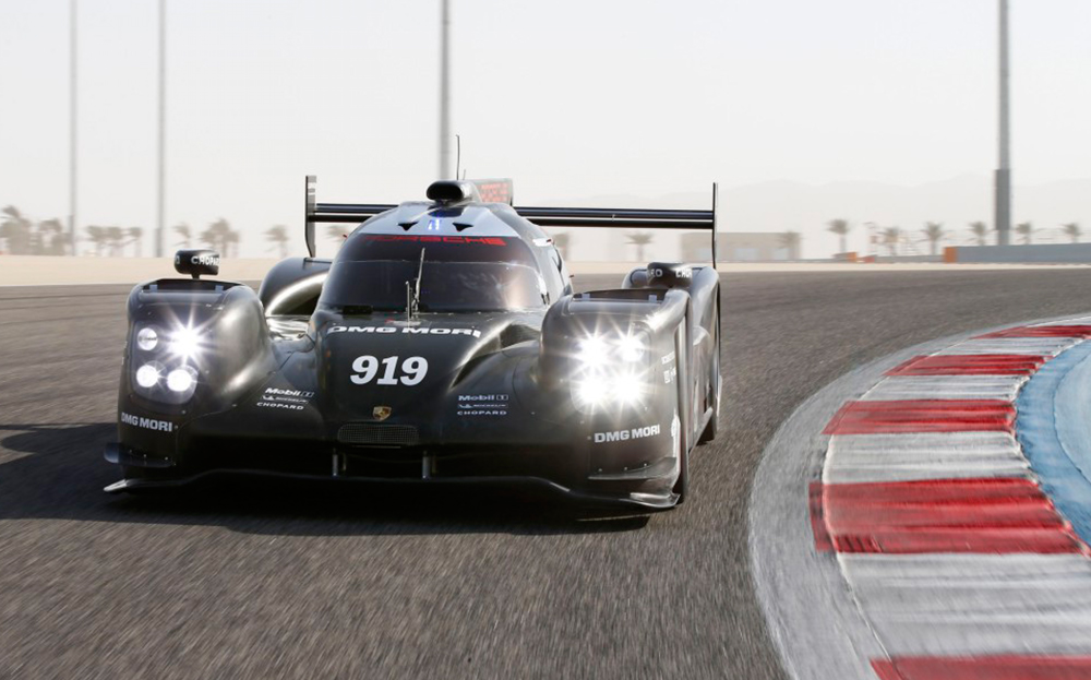 2015 Porsche 919 LMP1 hybrid Le Mans racing car