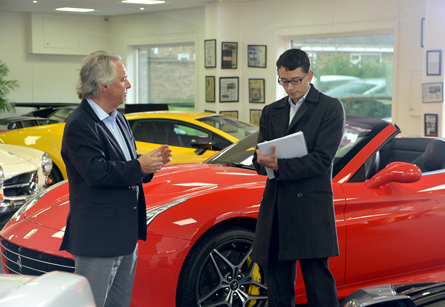 A day in the life as a supercar salesman 