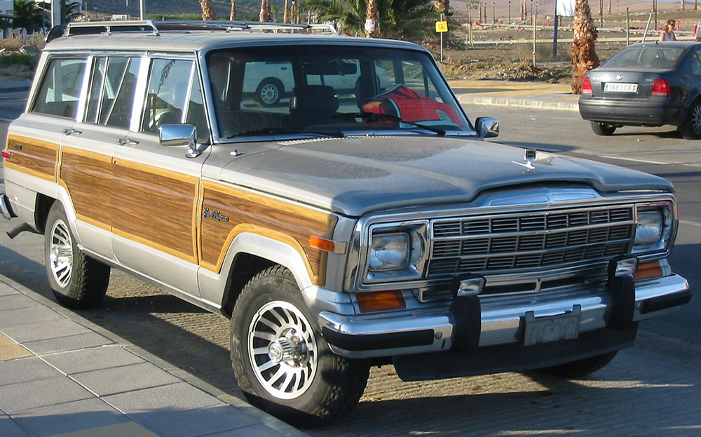 5 cars for the new female Ghostbusters movie: Jeep Grand Wagoneer