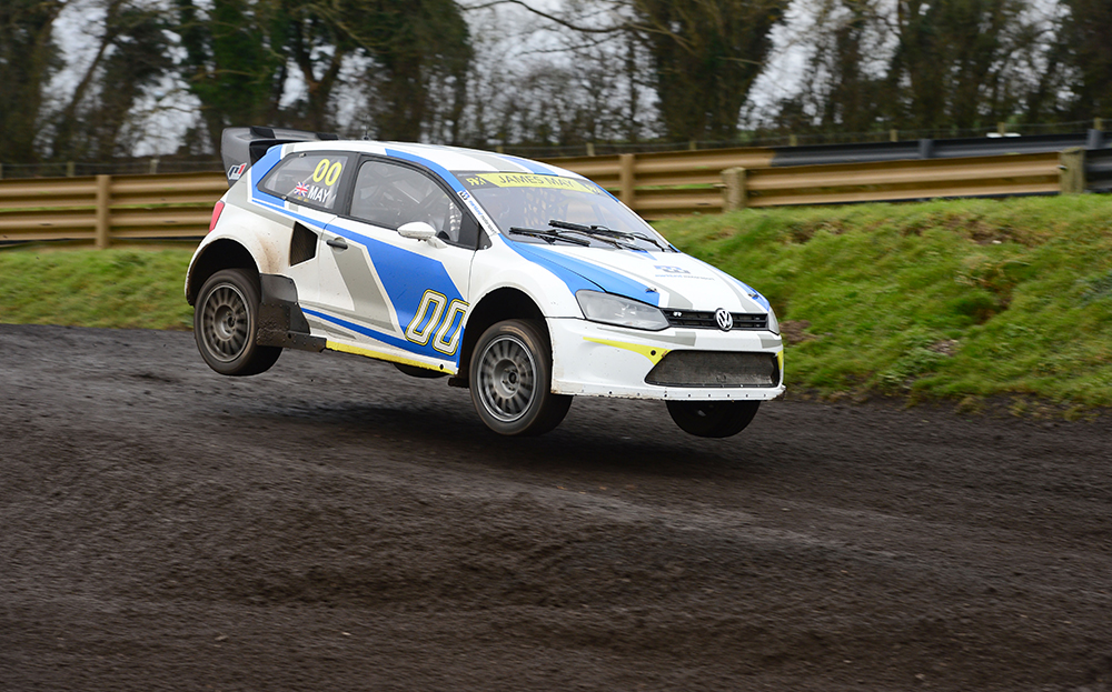 James May Top Gear Rallycross at Lydden Hill