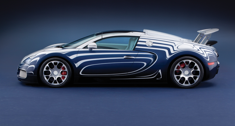 Bugatti Veyron L'Or Blanc special edition.