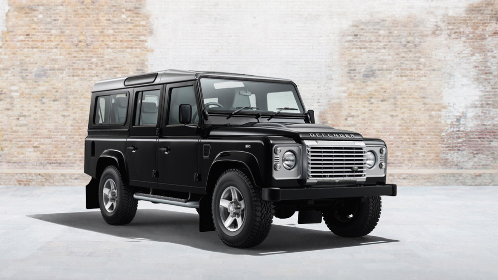 Seven-seaters: Land rover Defender