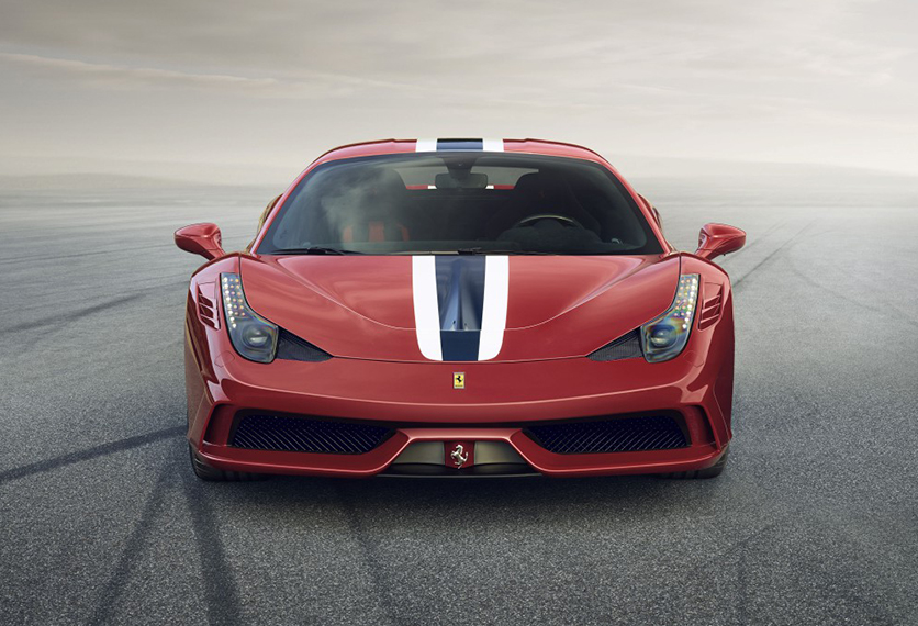 James May orders a Ferrari 458 Speciale 