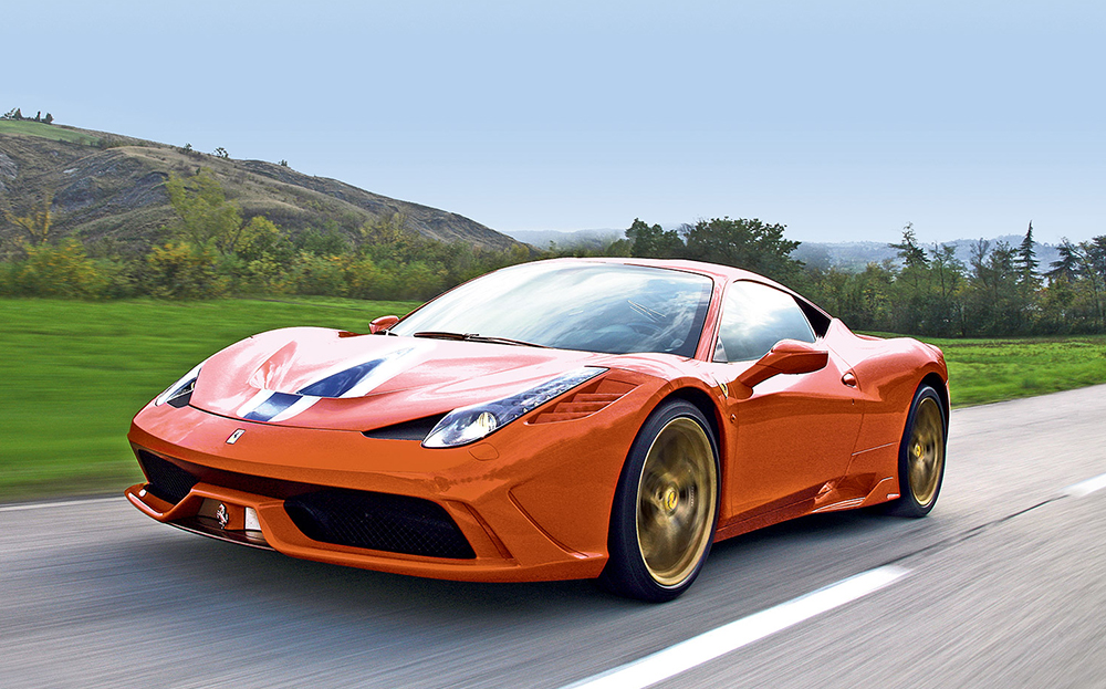 James May orders a Ferrari 458 Speciale