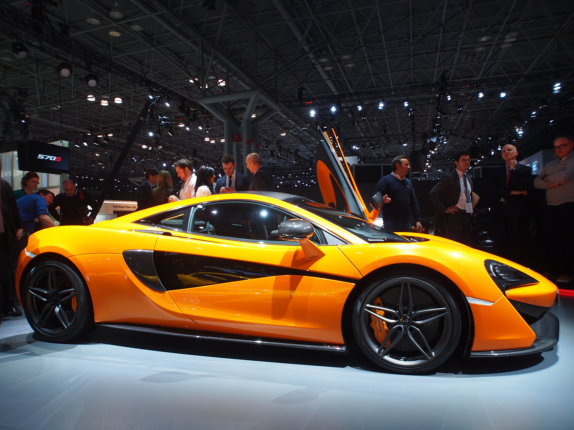 2015 McLaren 570S at the New York Auto Show