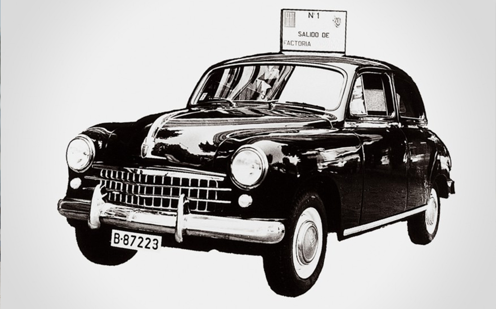 Seat's first car, the Seat 1400
