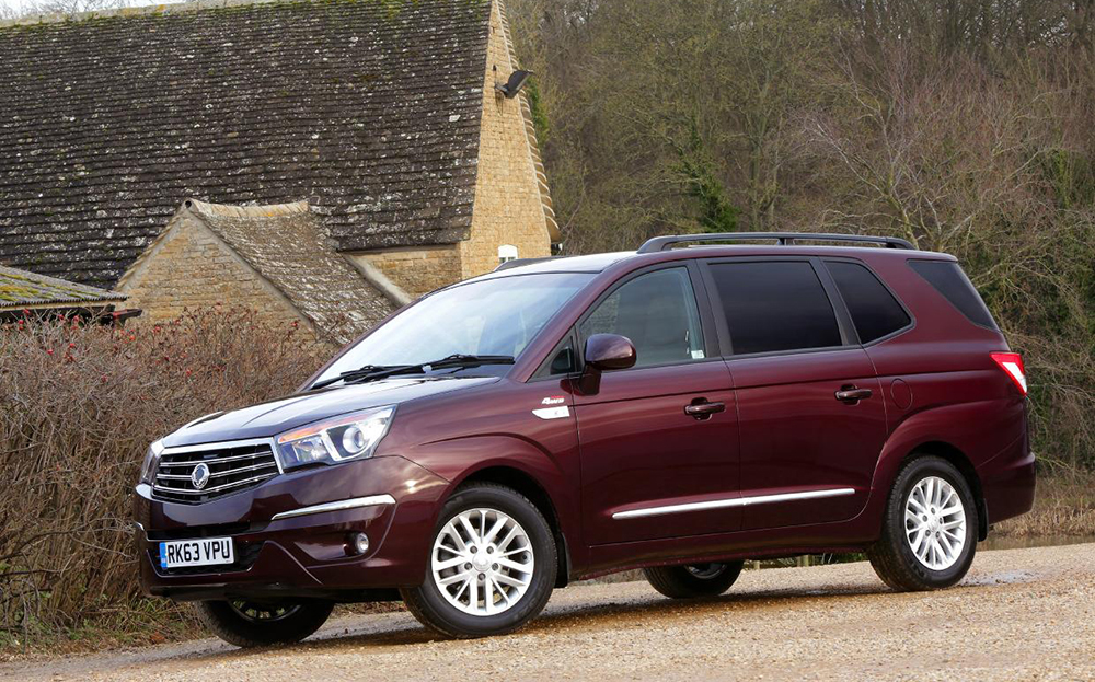 Seven seaters: Ssangyong Turismo