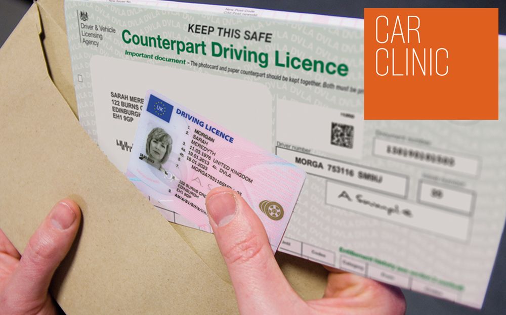 Changes to the counterpart driving licence