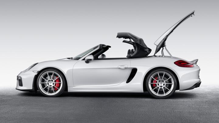 Porsche Boxster Spyder 2015 roof