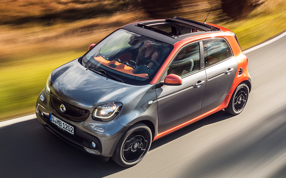 2015 Smart forfour review