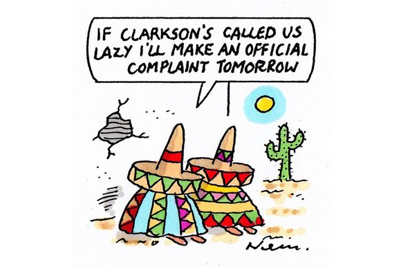 Jeremy Clarkson / Top Gear cartoon