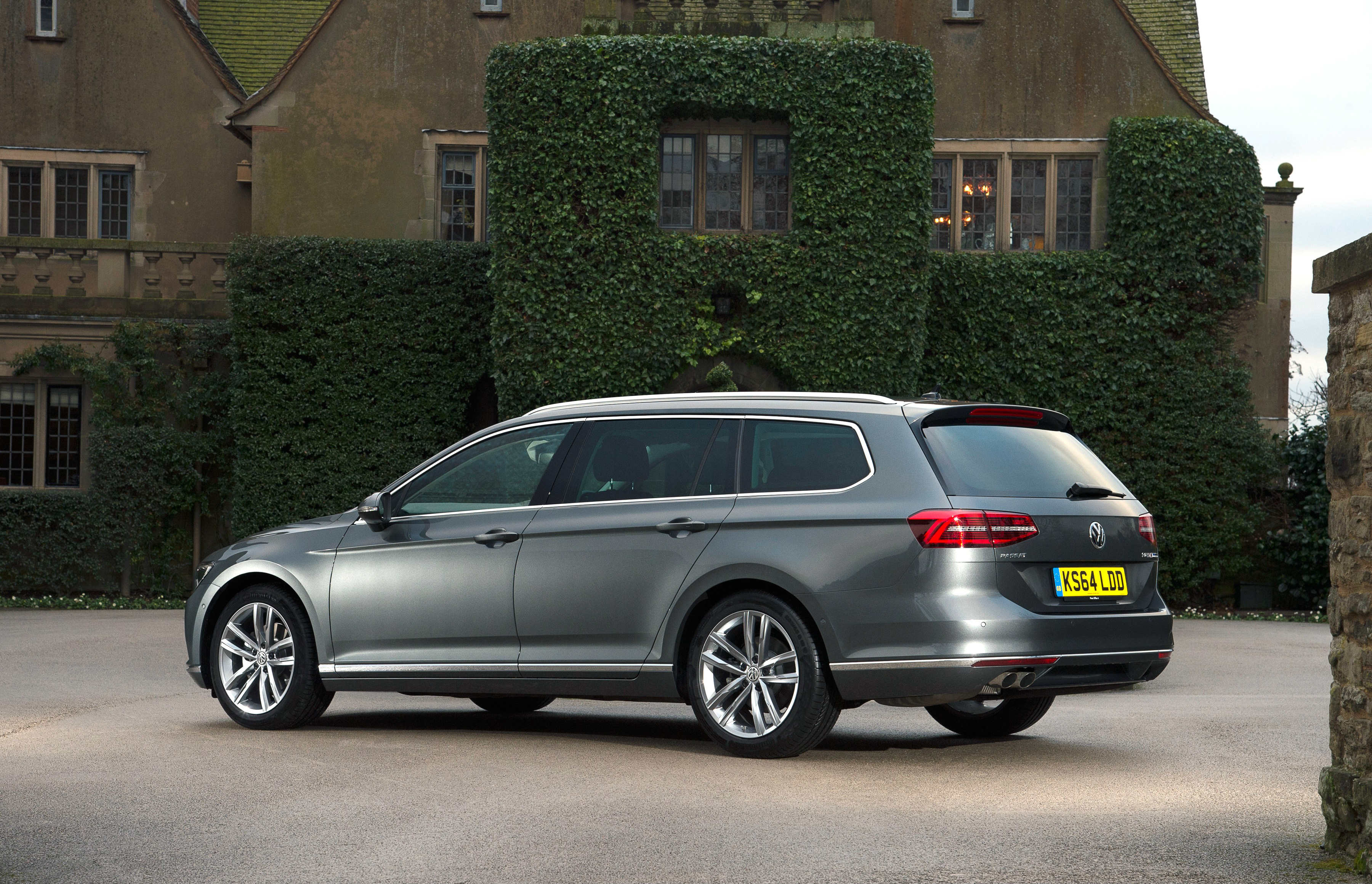 VW Passat estate has a 650-litre boot