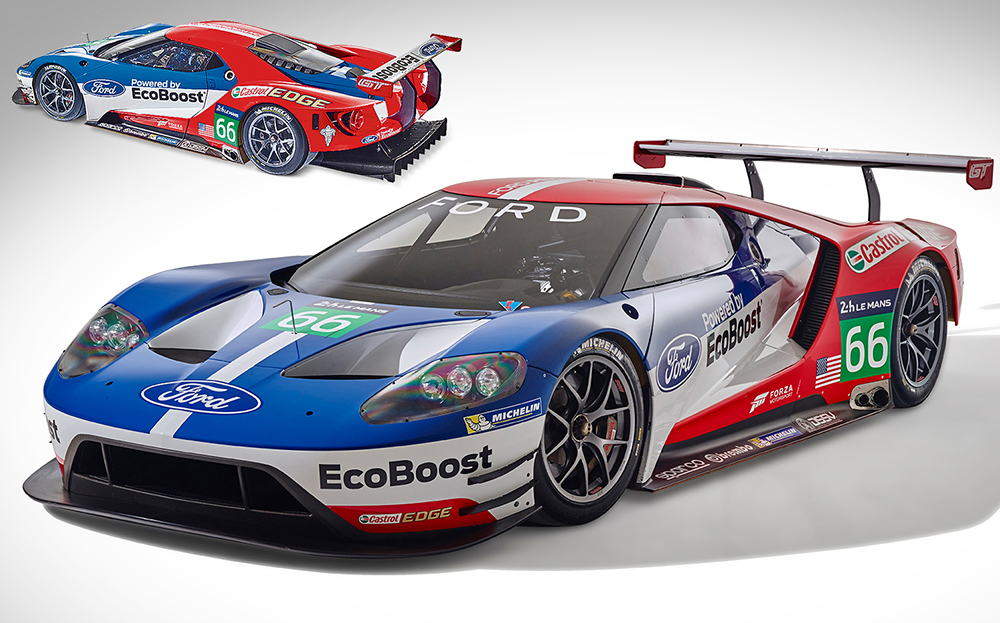 Ford GT, Model Racing Cars