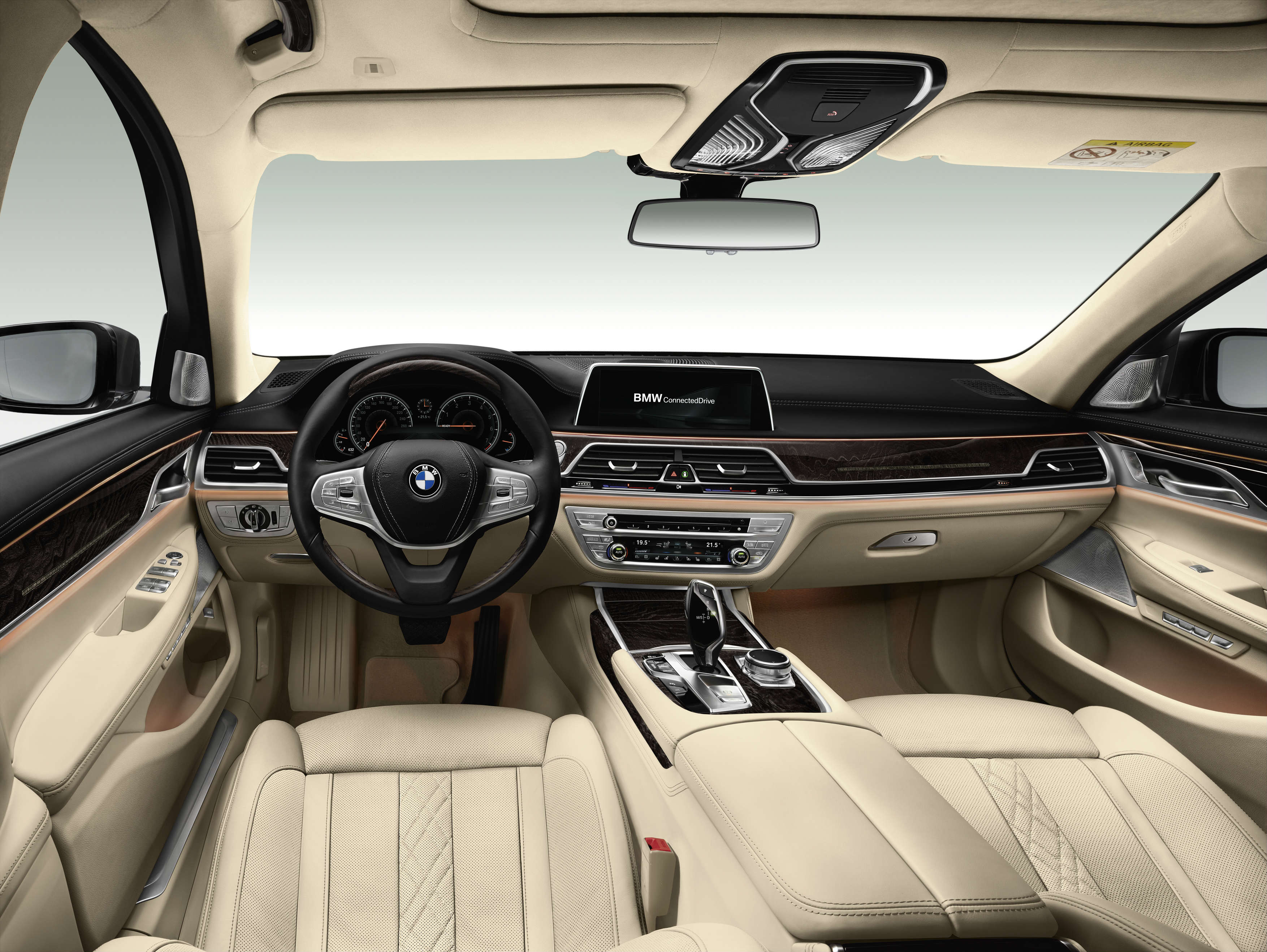 BMW 7-series interior 2015