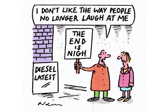 Diesel fuel cartoon