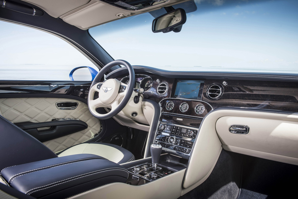 2015 Bentley Mulsanne Speed interior