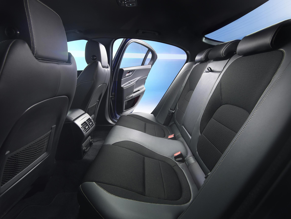 Jeremy Clarkson Jaguar XE review rear seats