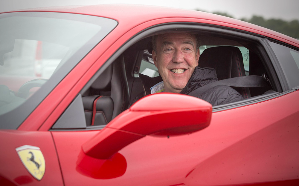 Jeremy Clarkson's last lap of the Top Gear test track