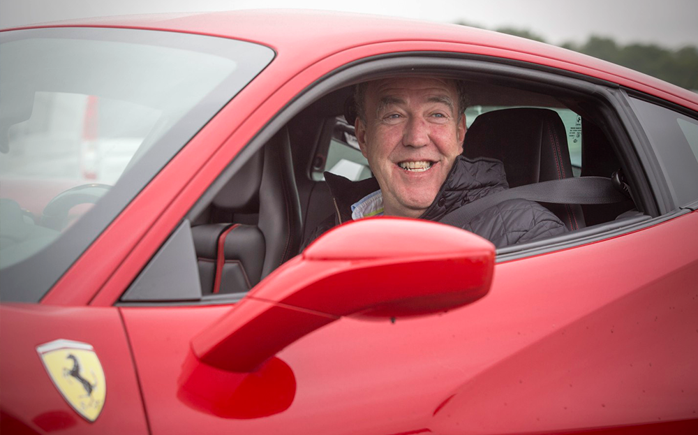 Clarkson Took The 488GTB For His Last Top Gear Track Lap