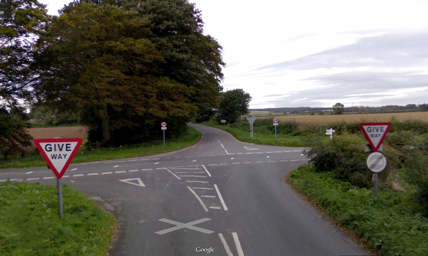 Car crash after driver blindly follows sat nav instructions