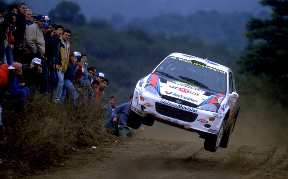 Colin McRae and Nicky Grist Ford Focus WRC