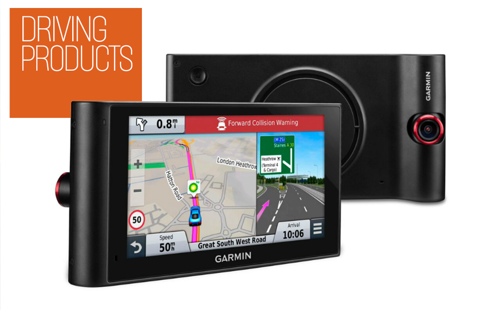 Car products and accessories: Garmin Nuvicam dashcam and sat nav