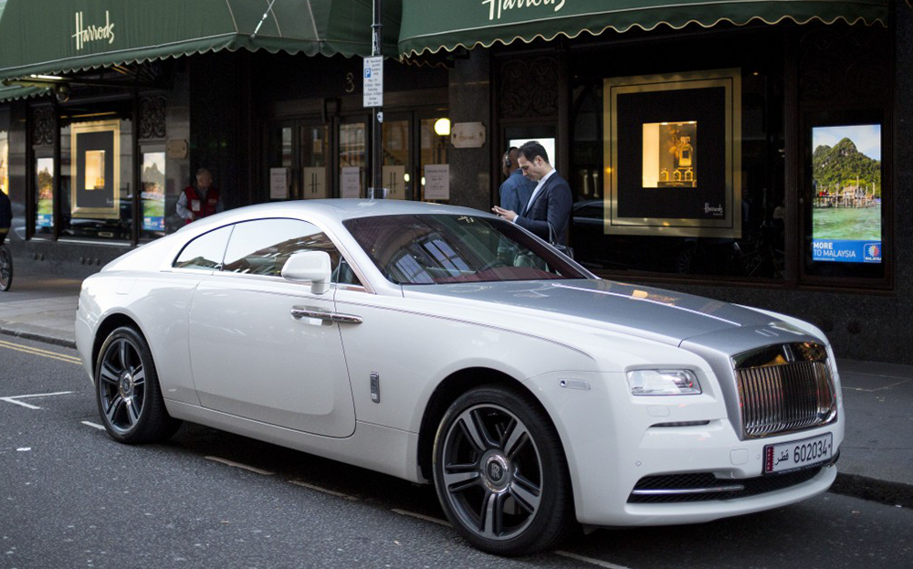 Rolls-Royce Wraith london supercars