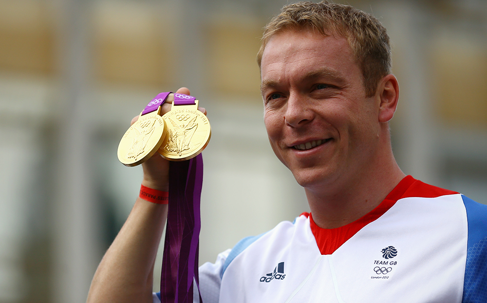 How many olympic medals has Sir Chris Hoy won? 