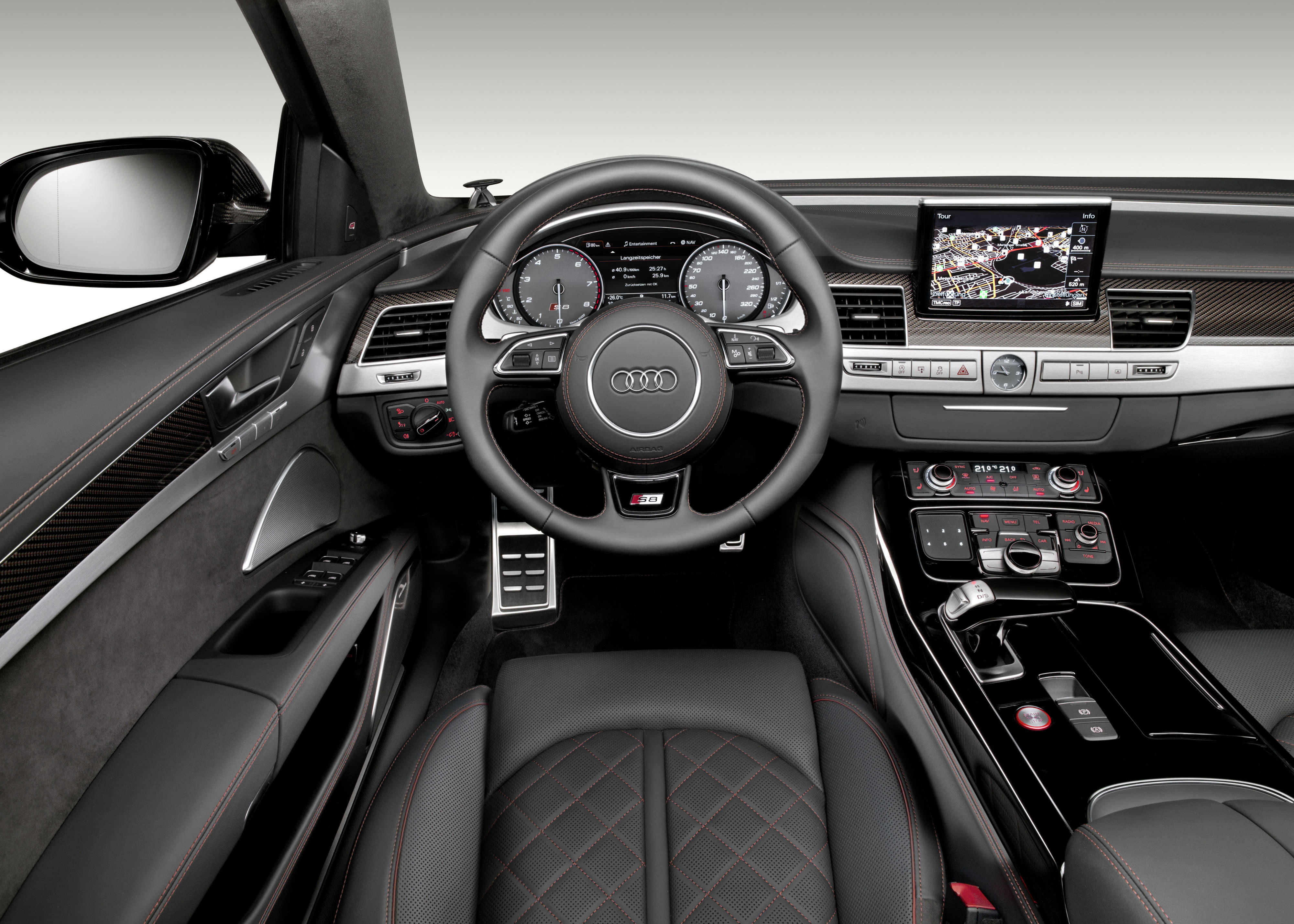 2015 Audi S8 plus interior