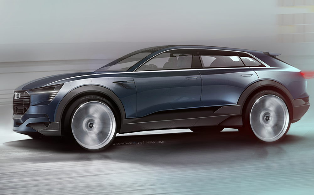 Audi pure-electric SUV concept