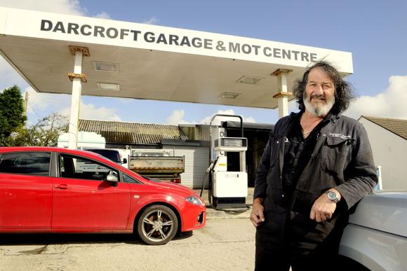 Barney Barnes has had to stop serving fuel at his garage in Cornwall and fears the days of independent fuel retailers are numbered (Stuart Clarke)