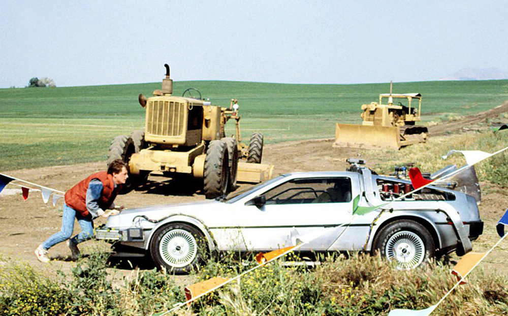 Film and TV cars: Back to the Future DeLorean DMC 12