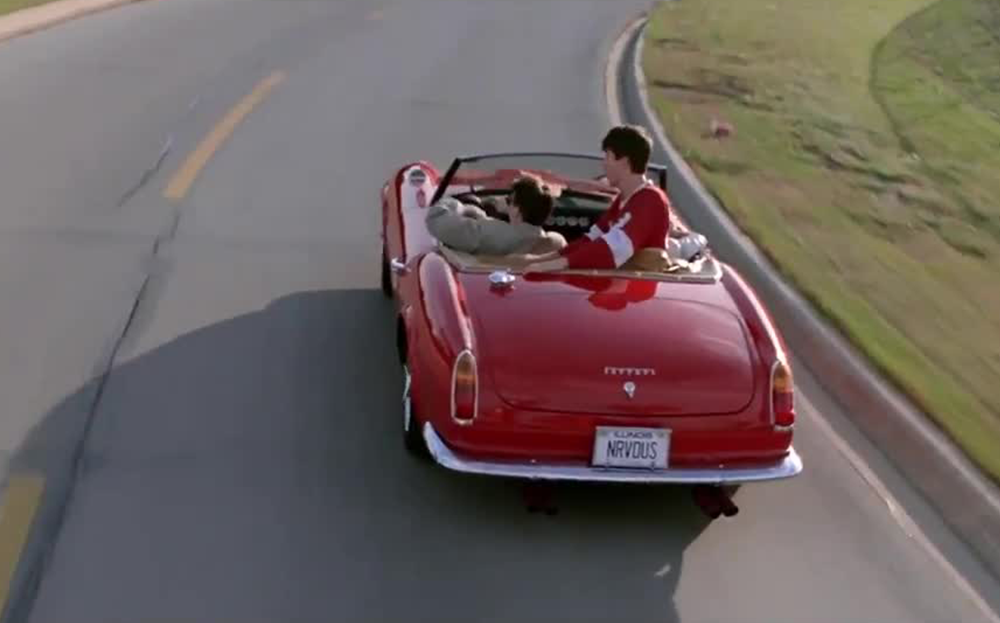 Film and TV cars: Ferris Bueller's Day Off Ferrari 250 GT California