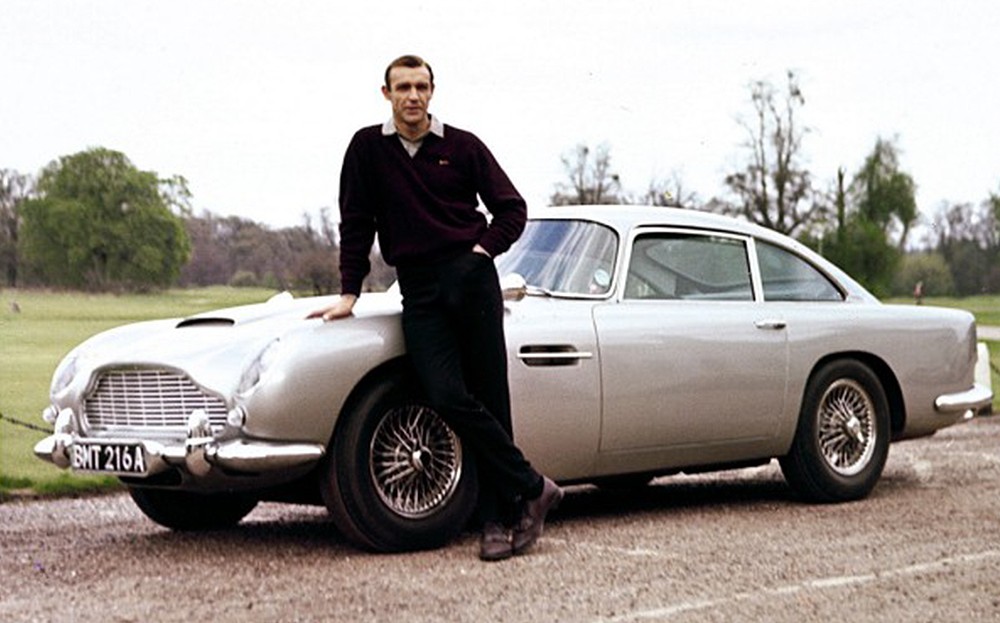 Film and TV cars: James Bond Aston Martin DB5