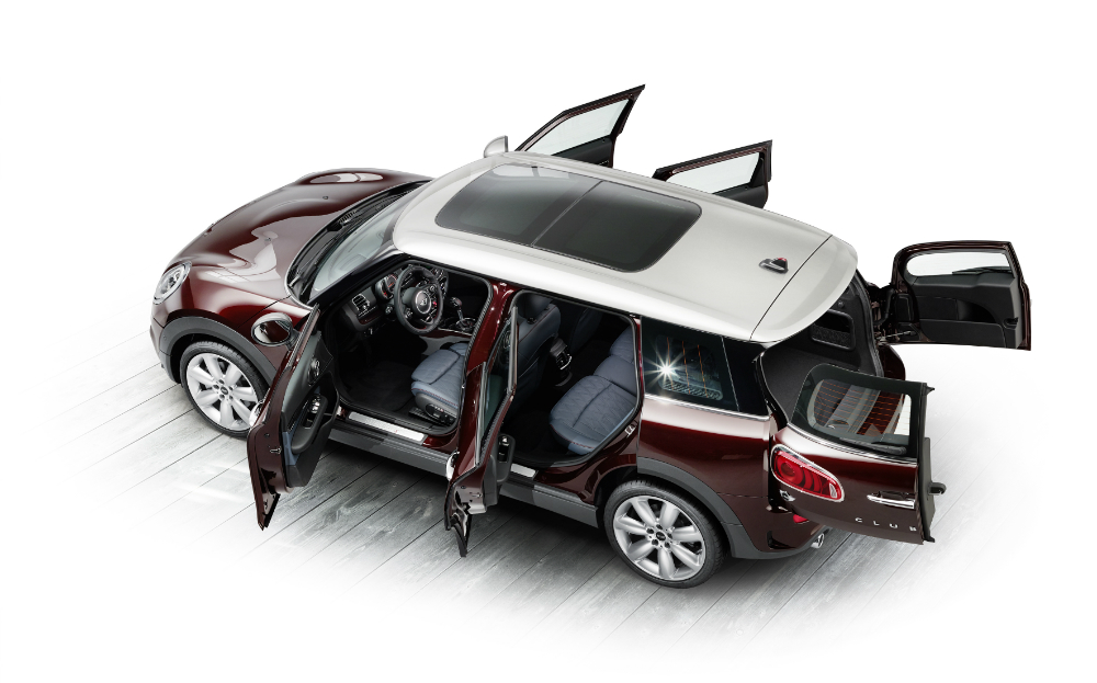Mini Clubman 2015 now features four passenger doors